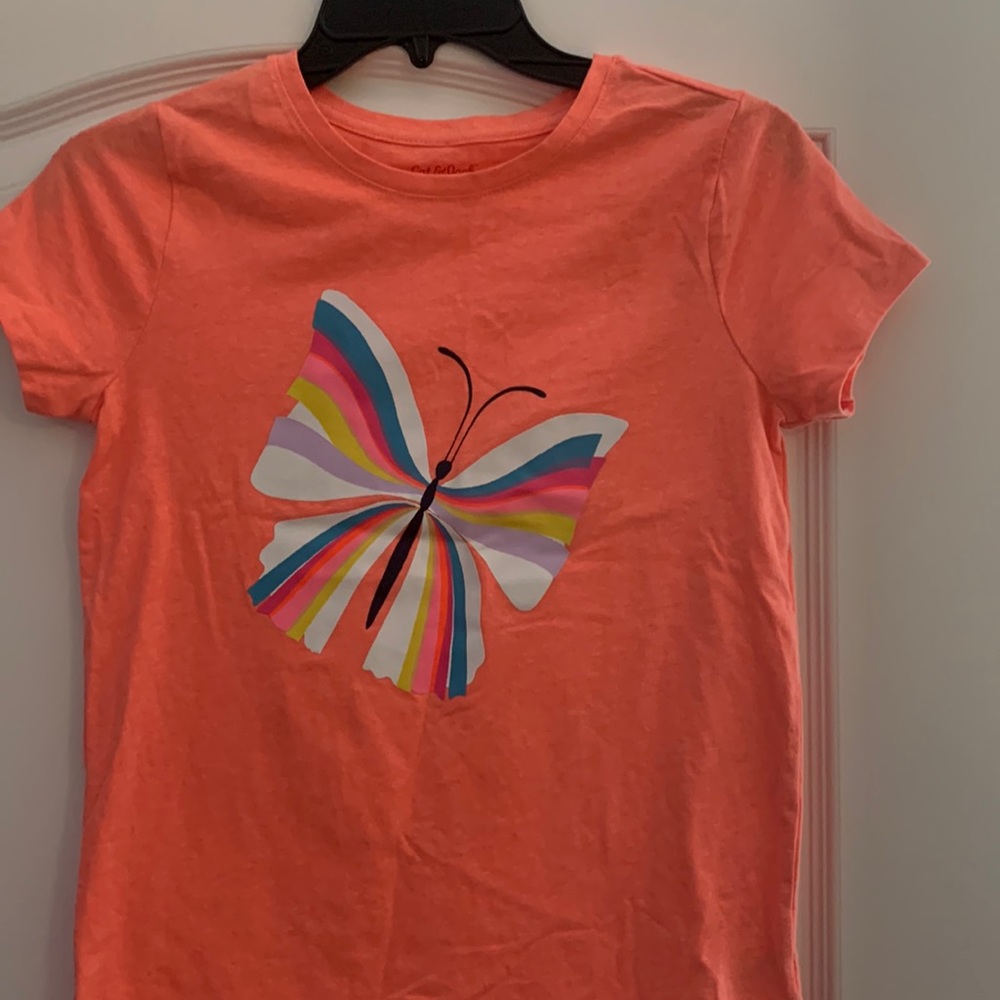 Butterfly girls tee.